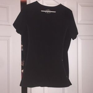 Maternity scrub top size medium with stretch sides